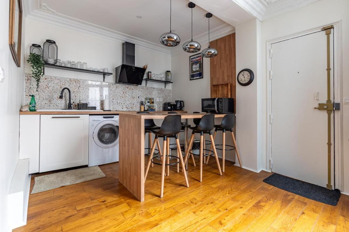 Appartement 2 Etages Paris - Metro 9 Grands Boulevards - Folies Bergeres Bagian luar foto