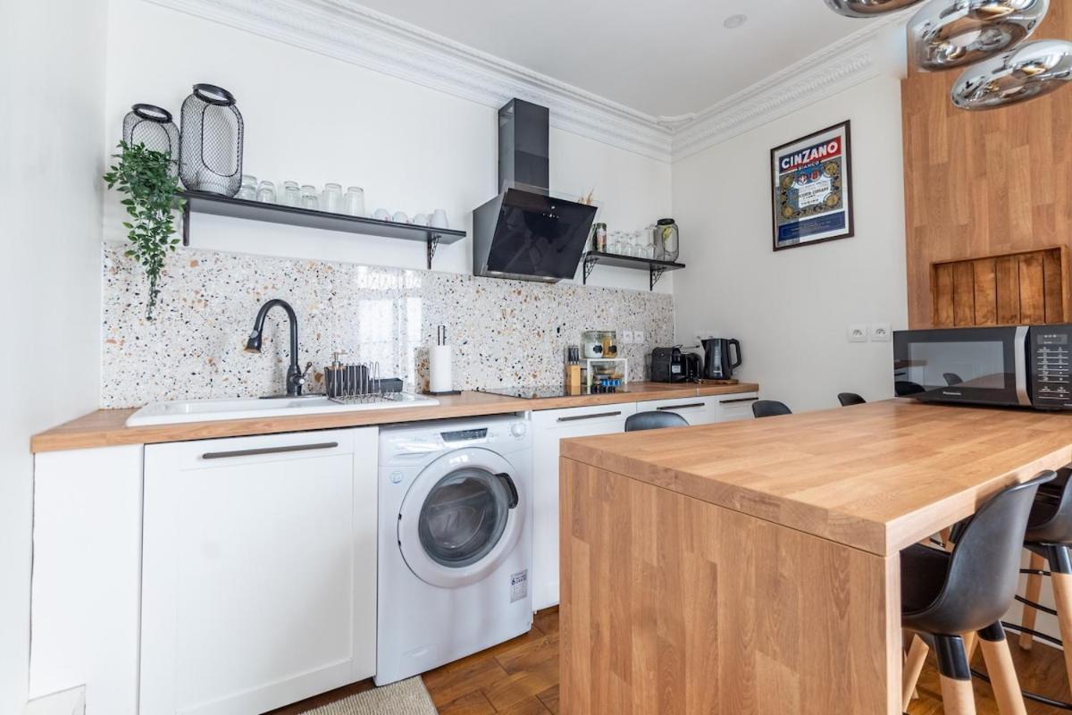 Appartement 2 Etages Paris - Metro 9 Grands Boulevards - Folies Bergeres Bagian luar foto