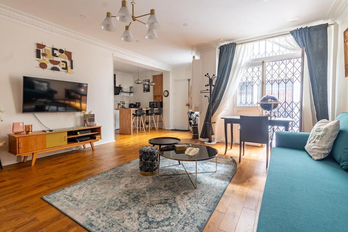 Appartement 2 Etages Paris - Metro 9 Grands Boulevards - Folies Bergeres Bagian luar foto